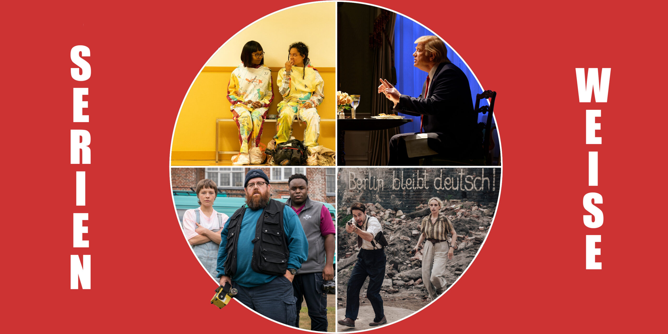"Utopia" und "Truth Seekers" (c) Amazon Prime Video / "The Comedy Rule" (c) Sky Deutschland / "Shadowplay" (c) ZDF