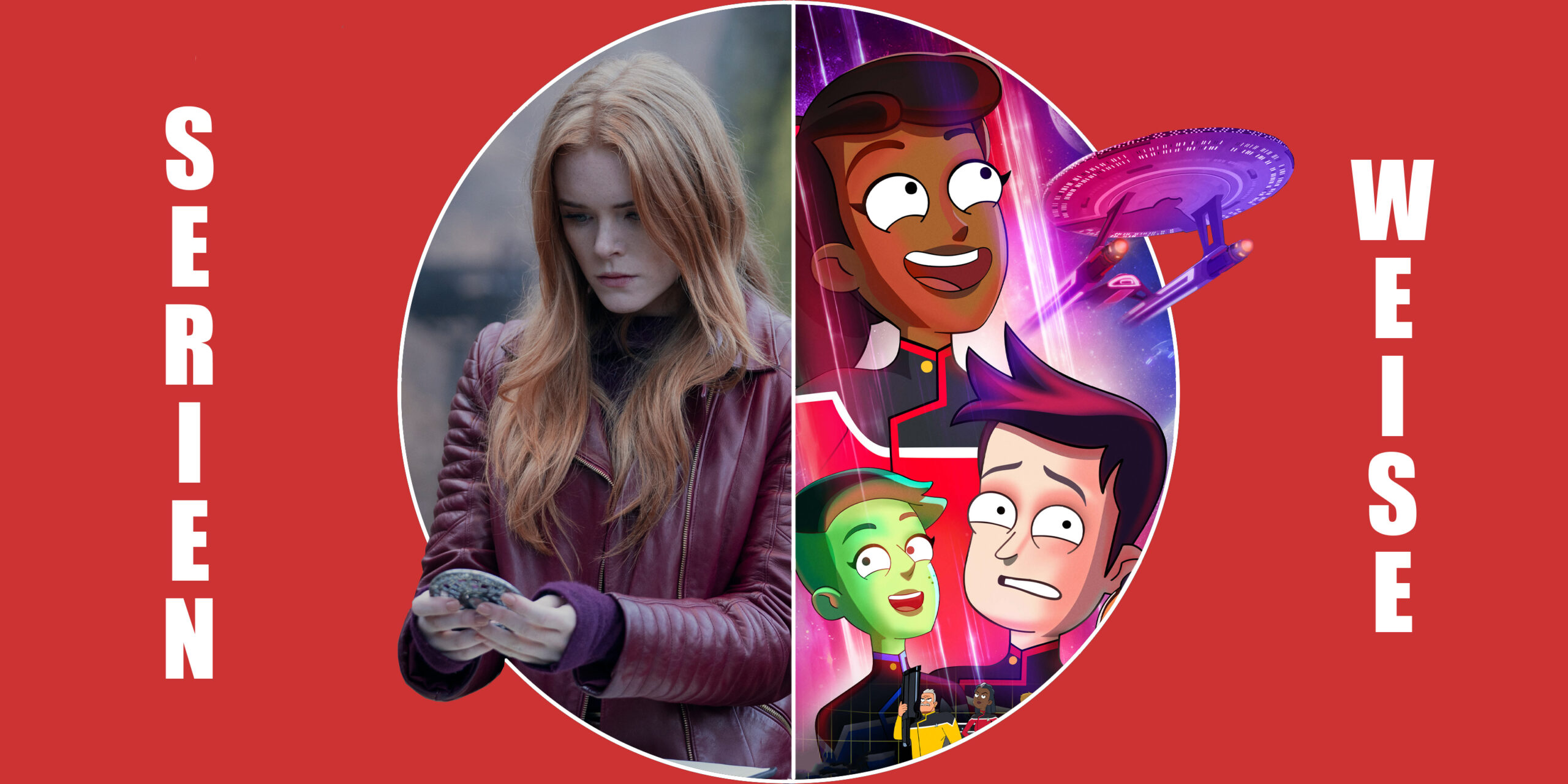 Fate: the Winx Saga (c) Netflix / Stat Trek: Lower Decks (c) Amazon Prime Video