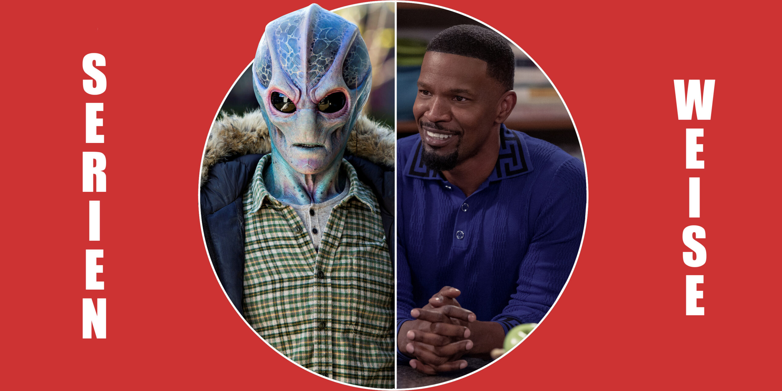 Resident Alien (c) SyFy / Dad Stop Embarrassing Me (c) Netflix