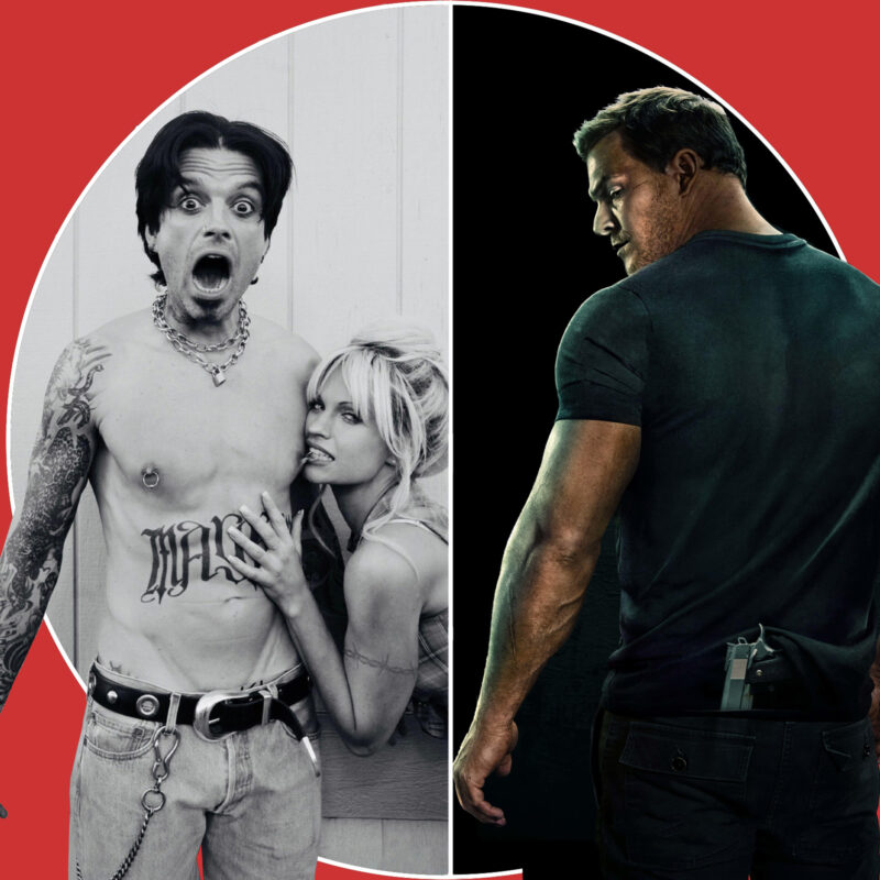 "Pam and Tommy" (c) Disney+ / "Jack Reacher" (c) Prime Video