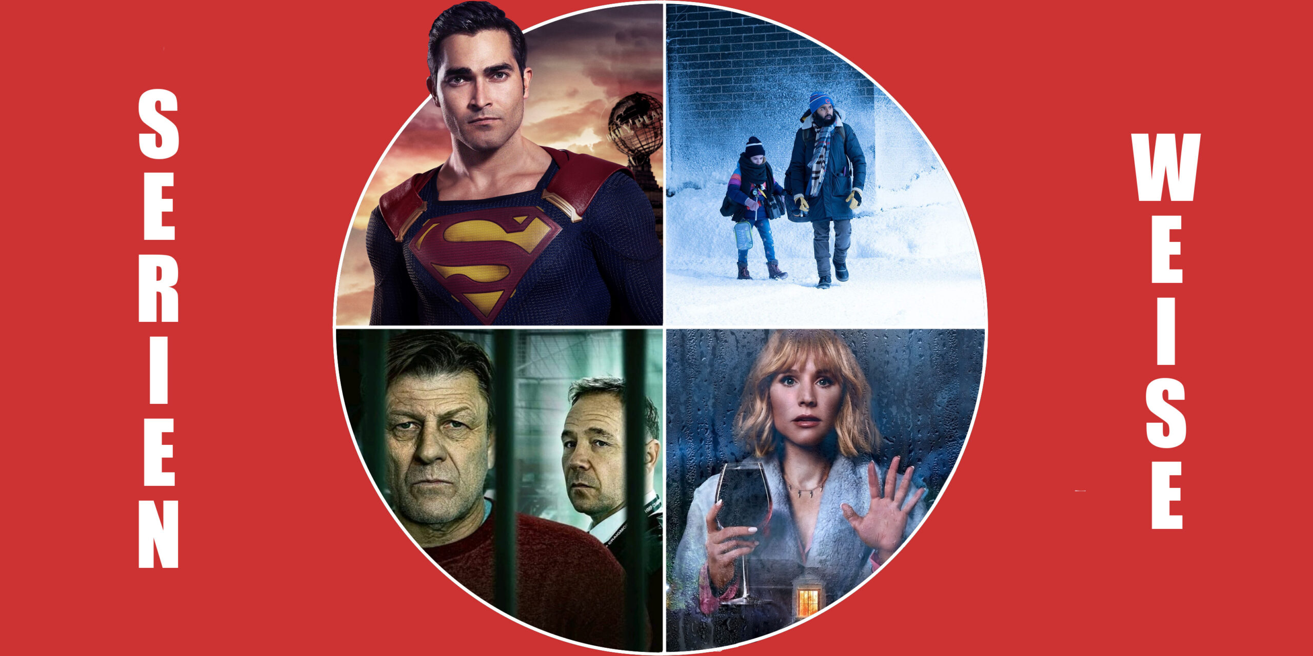 "Superman & Lois" (c) ProSieben / "Station Eleven" (c) Starzplay / "Time" (c) Magenta / "The Woman in the House across the Street from the Girl in the Window" (c) Netflix