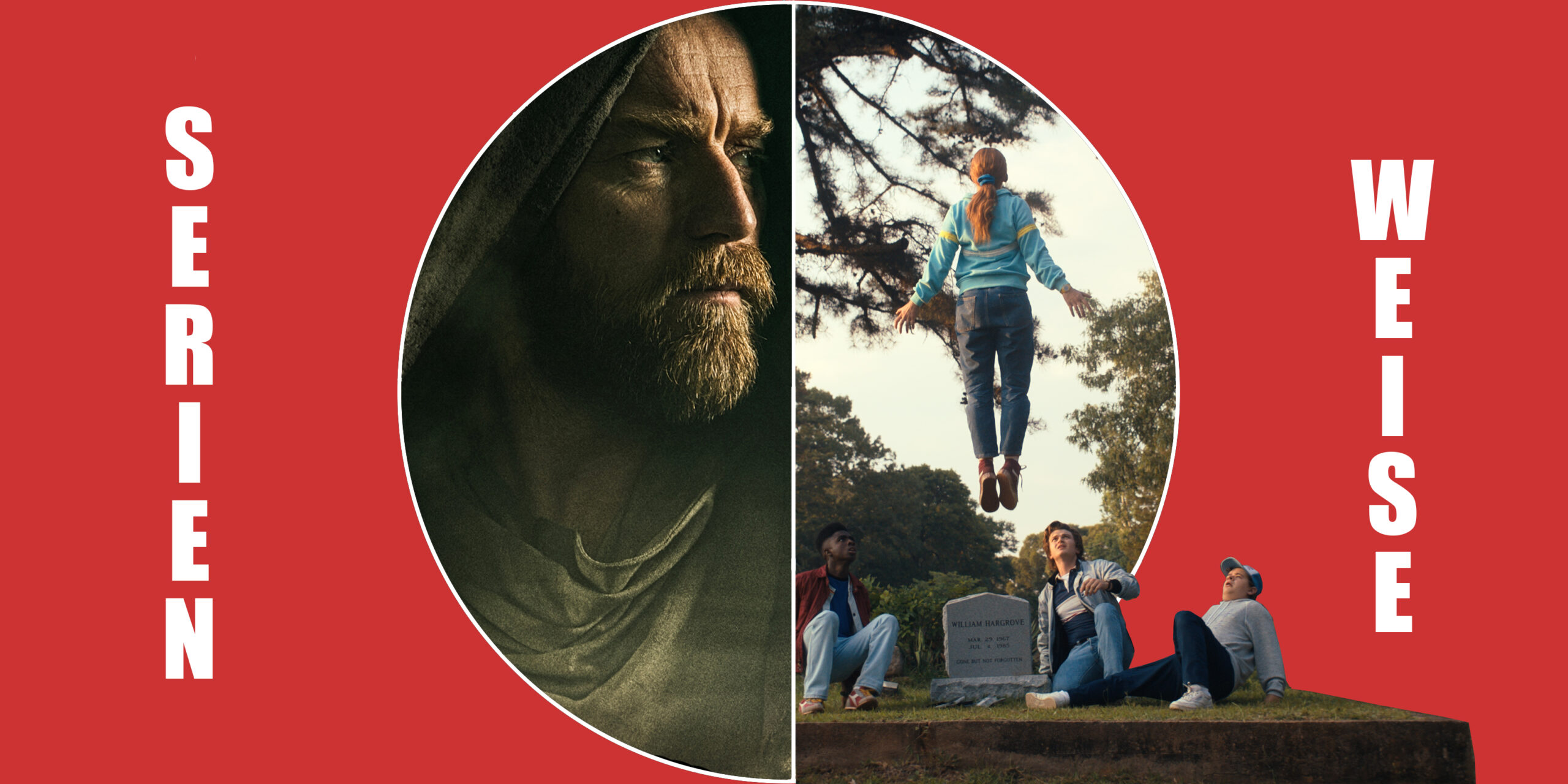 "Obi-Wan Kenobi" (c) Disney+ / "Stranger Things" (c) Netflix