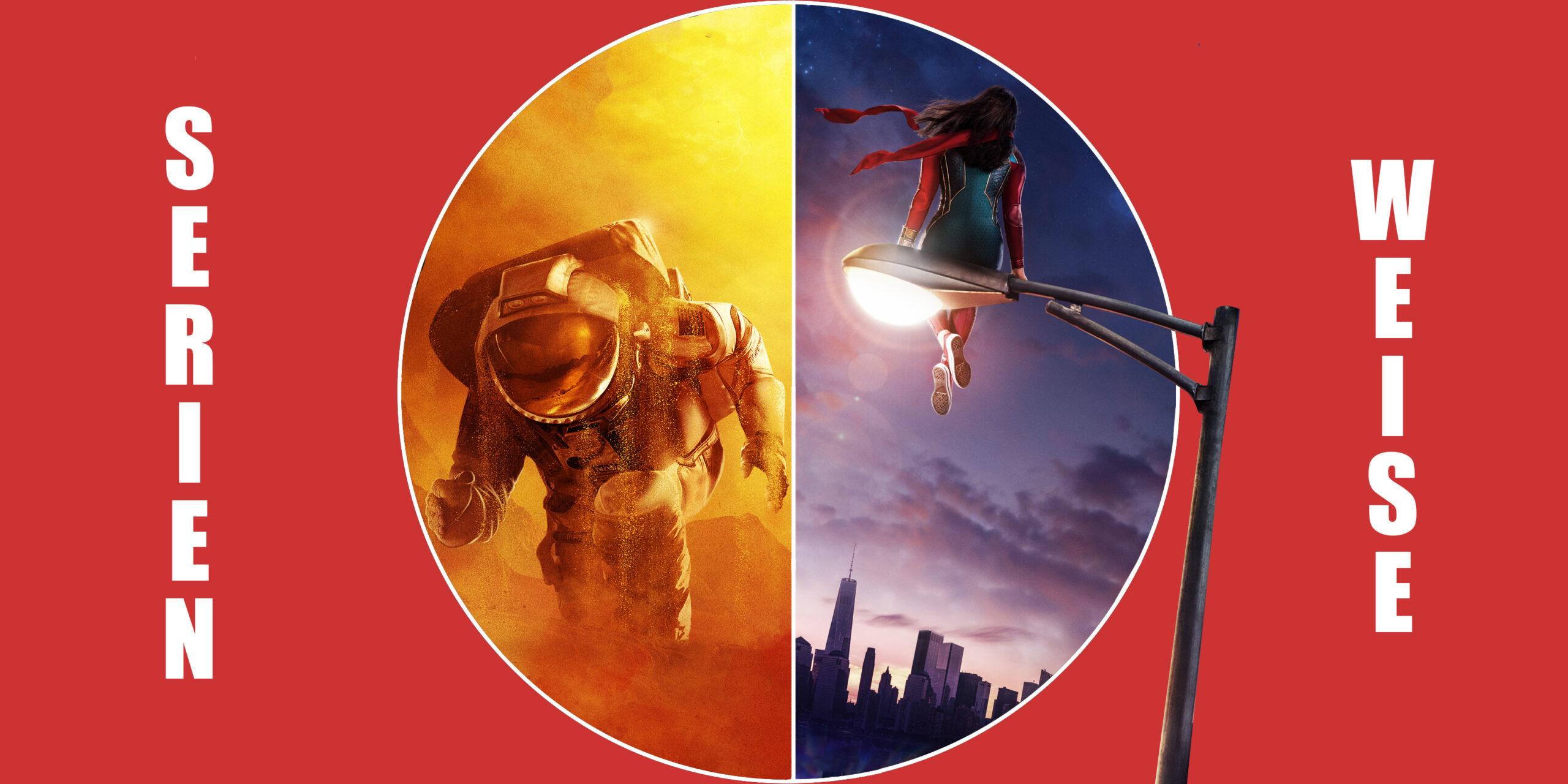 "For all Mankind" (c) Apple TV / "Ms Marvel" (c) Disney+