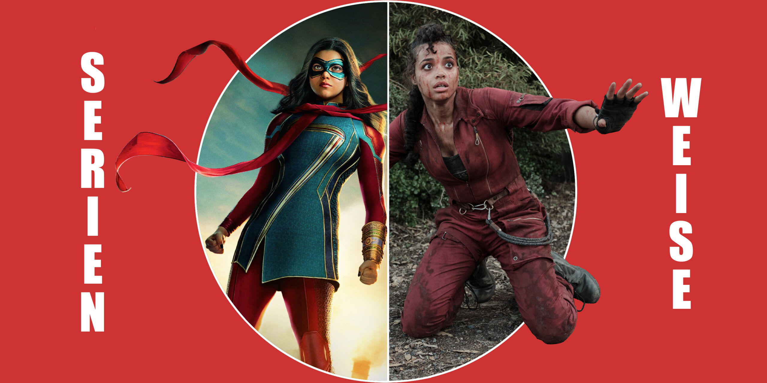 "Resident Evil" (c) Netflix / "Ms. Marvel" (c) Disney+