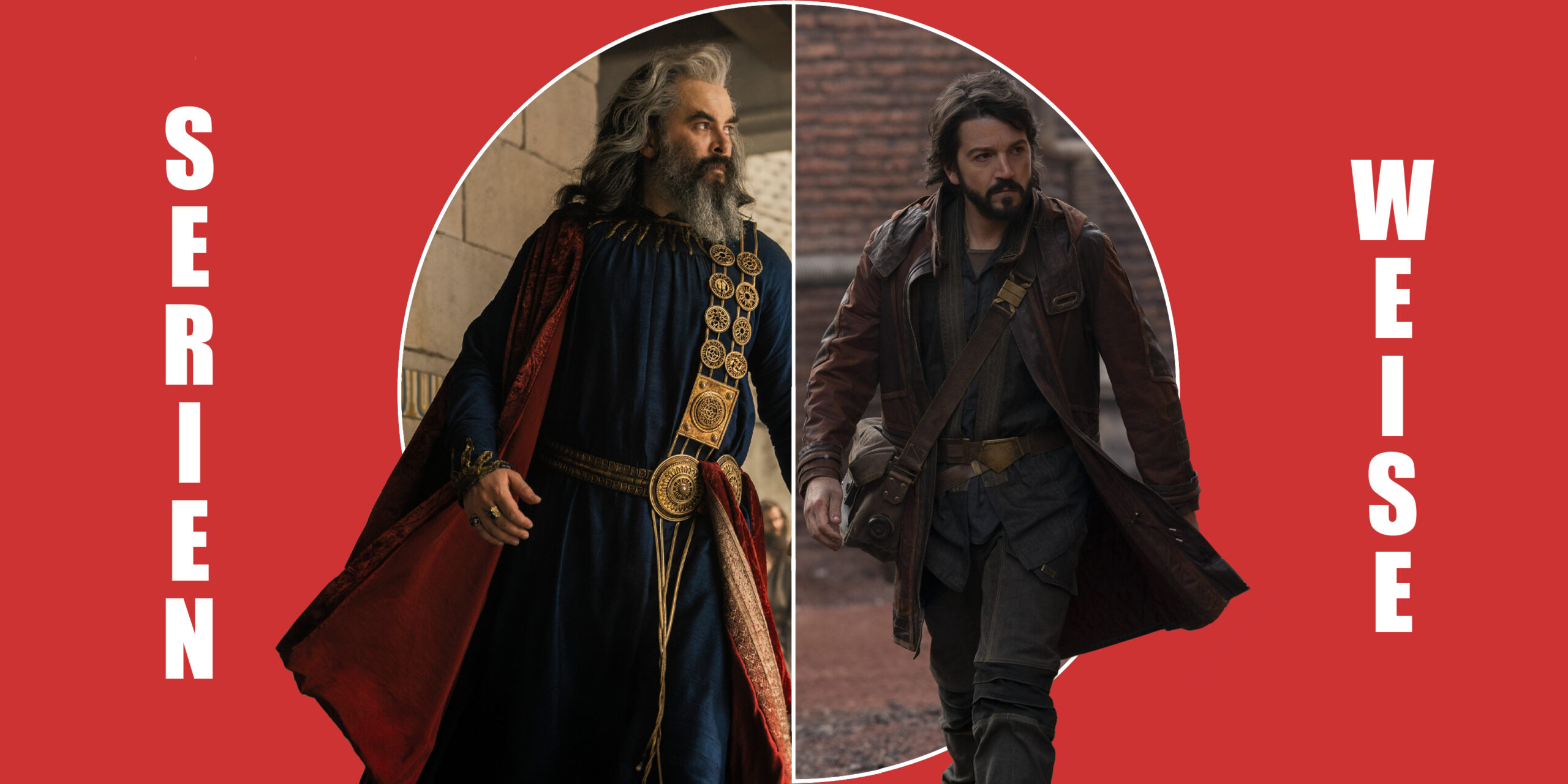 "Andor" (c) Disney+ / "Der Herr der Ringe: Die Ringe der Macht" (c) Amazon