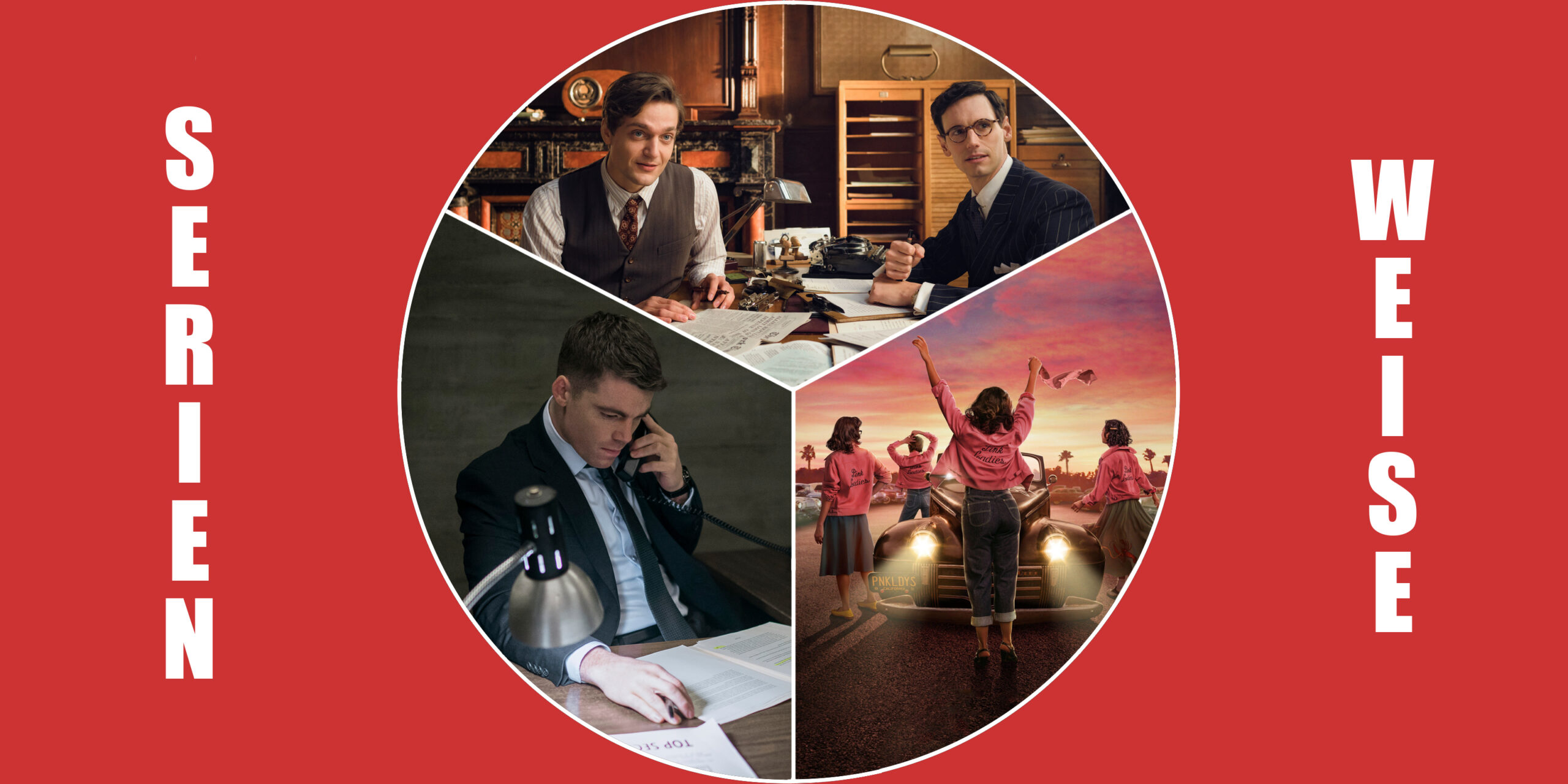 "The Night Agent" & "Transatlantic" (c) Netflix / "Grease: Rise of the Pink Ladies" (c) Paramount+