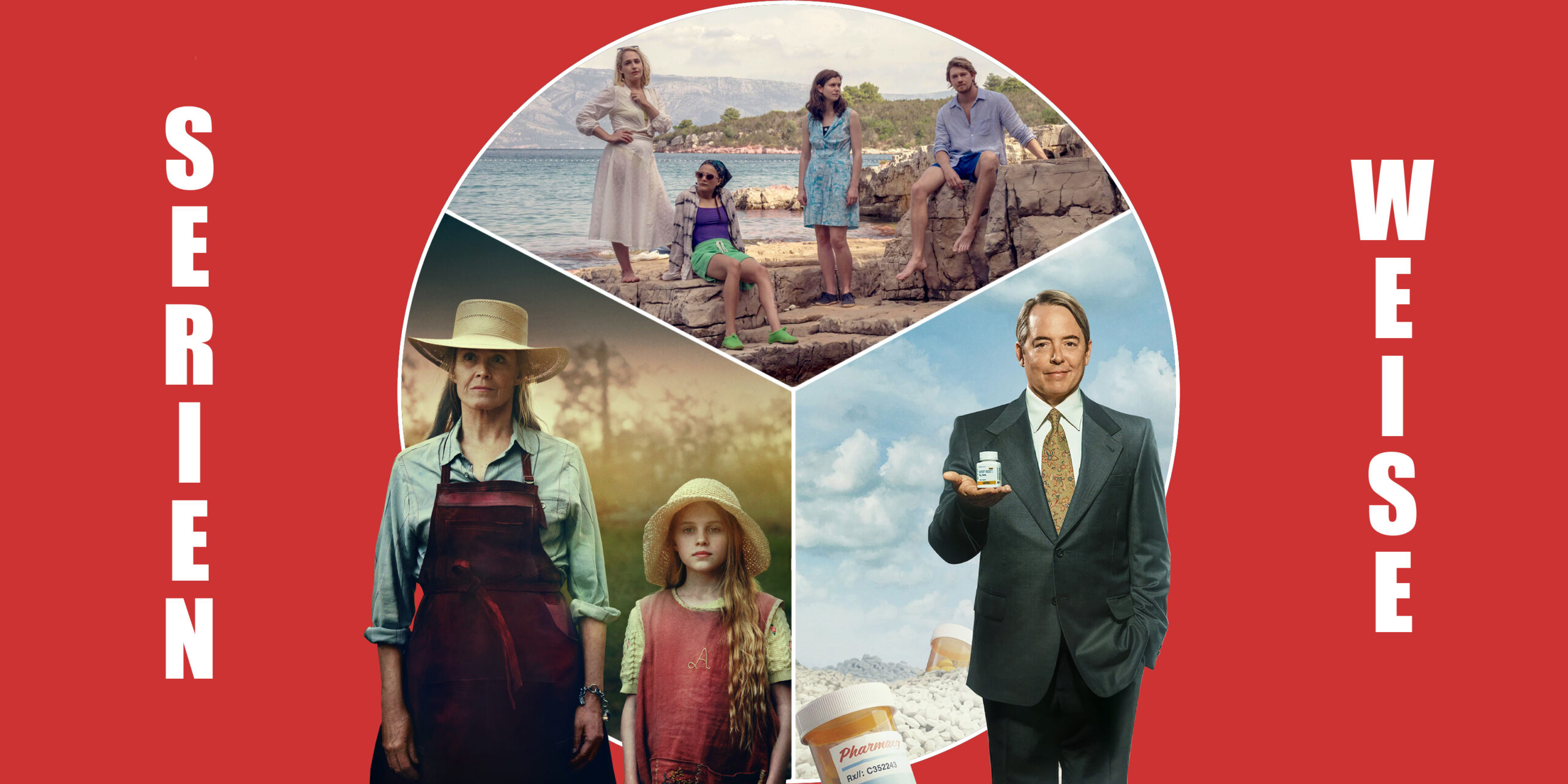 "Painkiller" (c) Netflix / "Die verlorenen Blumen der Alice Hart" (c) Prime Video / "Conversations with Friends" (c) Hulu