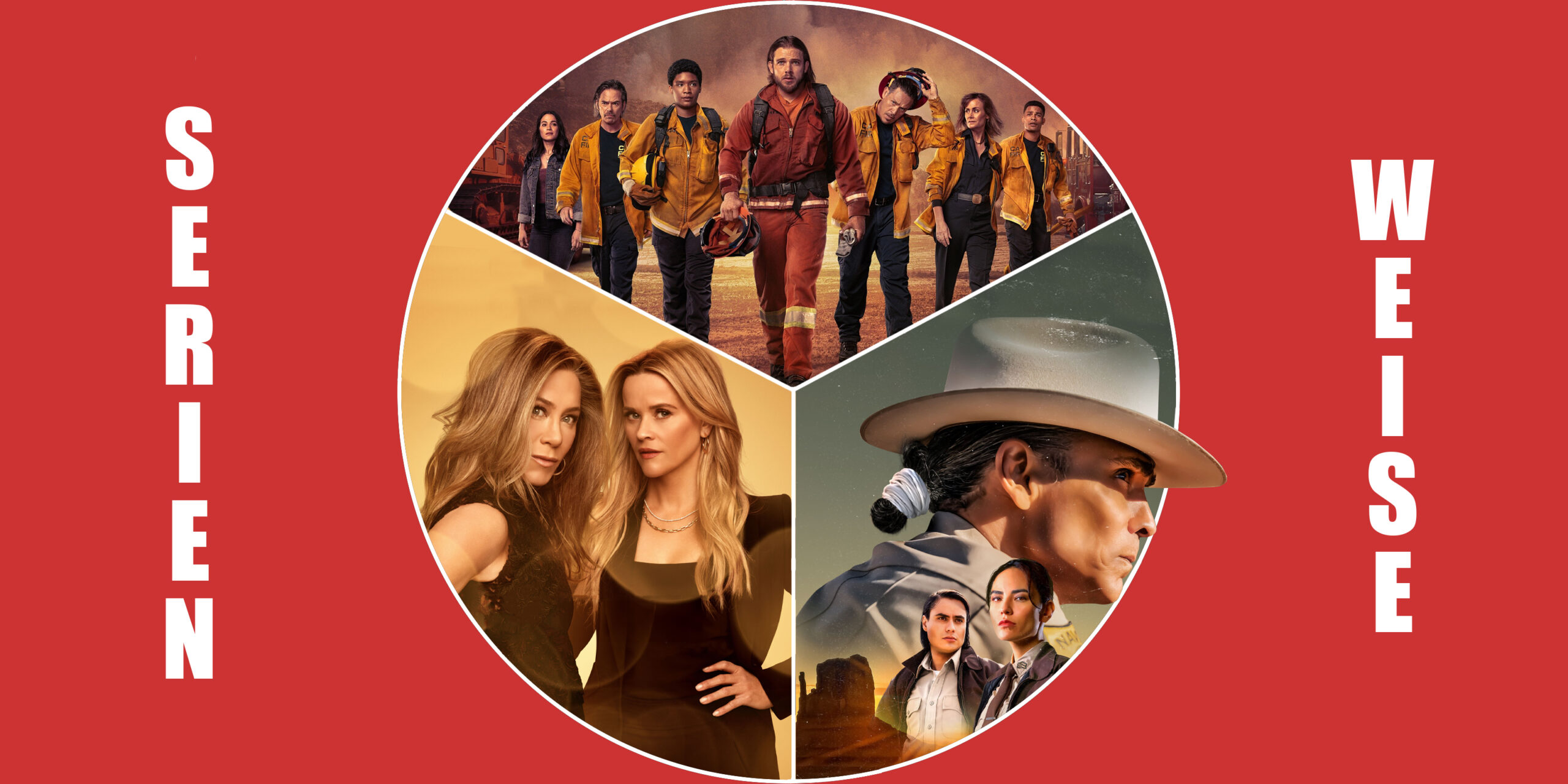 "Fire Country" (c) Universal TV / "Dark Winds" (c) RTL+ / "The Morning Show" (c) Apple TV+